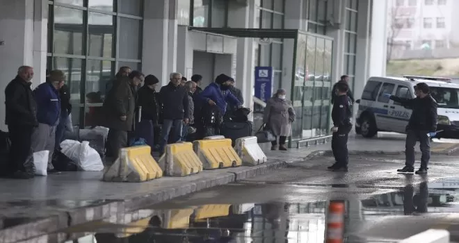 AŞTİ’deki evsizler şefkat evlerine yerleştirildi
