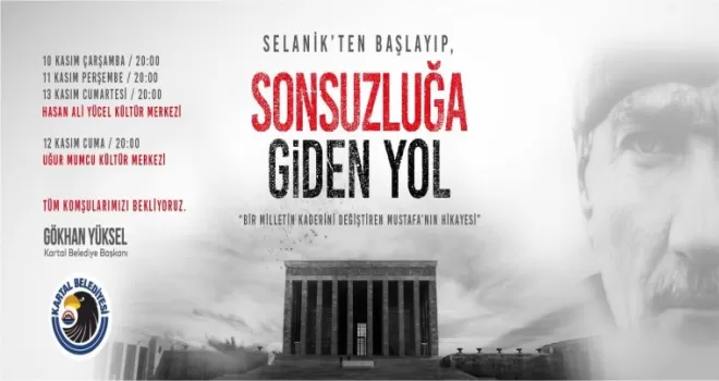 Atatürk 10 Kasım’da Kartal’da anılacak
