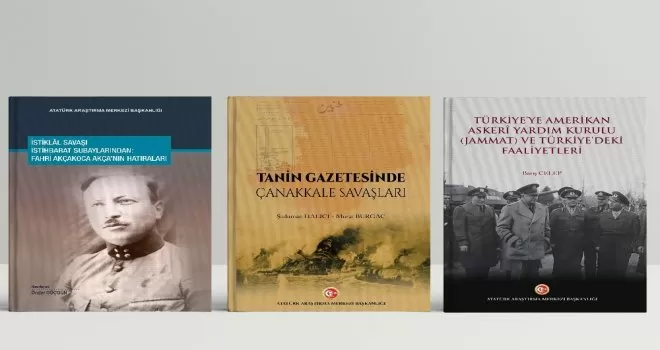 Atatürk Araştırma Merkezi Başkanlığından 3 yeni eser
