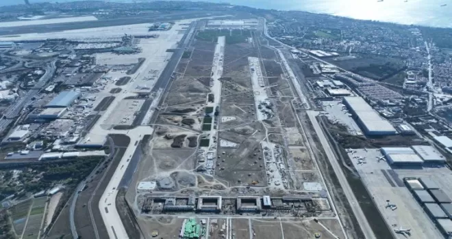 Atatürk Havalimanı Millet Bahçesi’ne dev led ekran kuruluyor
