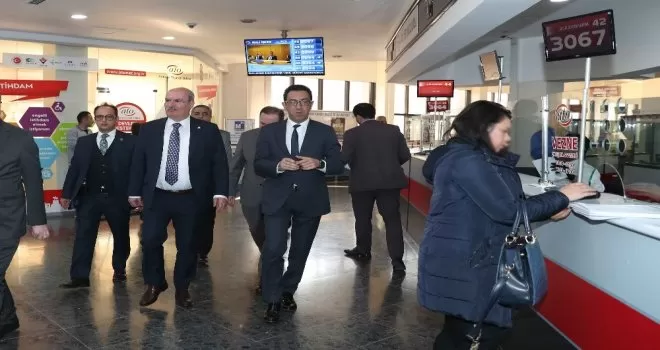 ATO hizmet binası korona virüse karşı dezenfekte edildi
