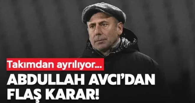 Avcı'dan flaş karar: Takımdan ayrılıyor!