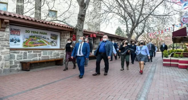 Avrupalı savcılar Hamamönü’nde
