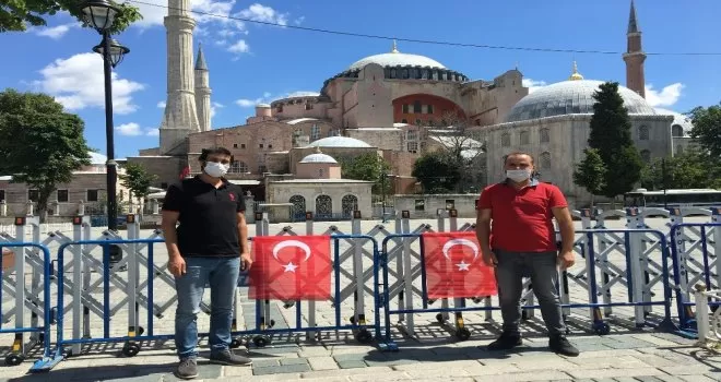 Ayasofya Camii’ne Anadolu’dan ziyaretçi akını
