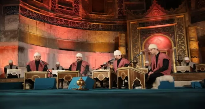 Ayasofya’da Mi’raciye okundu
