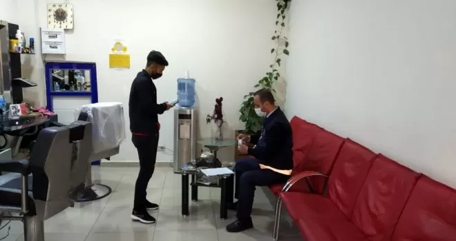 Bağcılar’da berber ve kuaförlere sıkı denetim
