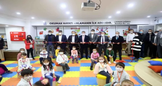 Bağcılar’da çocuk kütüphanesi açıldı
