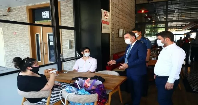 Bağcılar’da drone ile korona virüs uyarısı
