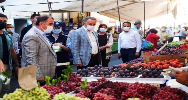 Bağcılar’da pazar yerleri denetlendi
