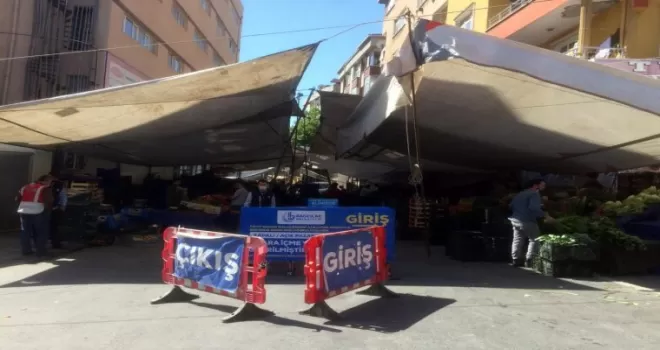 Bağcılar’da tam kapanma döneminde 153 bin denetim
