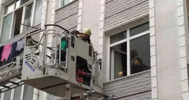 Bağcılar’da yangın paniği
