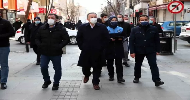 Bağcılar zabıtası ve polisinden ortak virüs operasyonu
