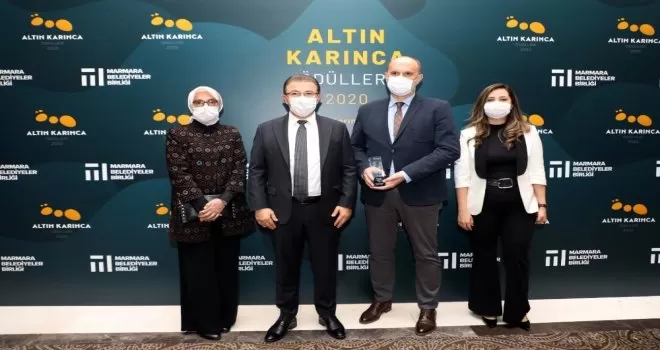 ’Bağımsızlık Köyü’ne Altın Karınca ödülü

