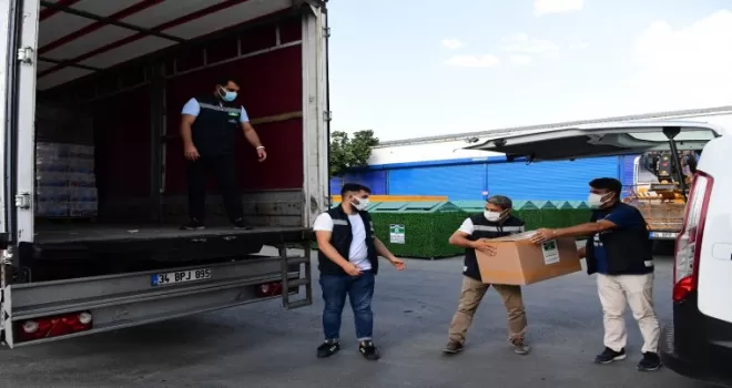 Bahçelievler Belediyesi’nden sel bölgesine yardım
