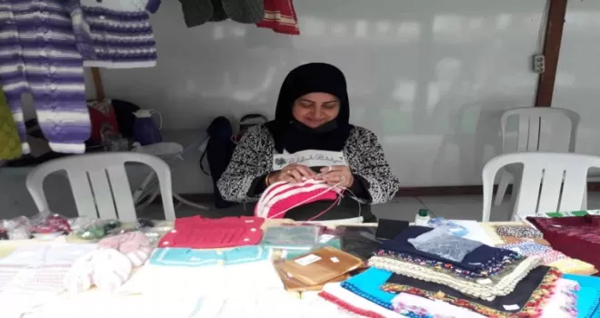 Bahçelievler’de el emeği festivali sergisi açıldı
