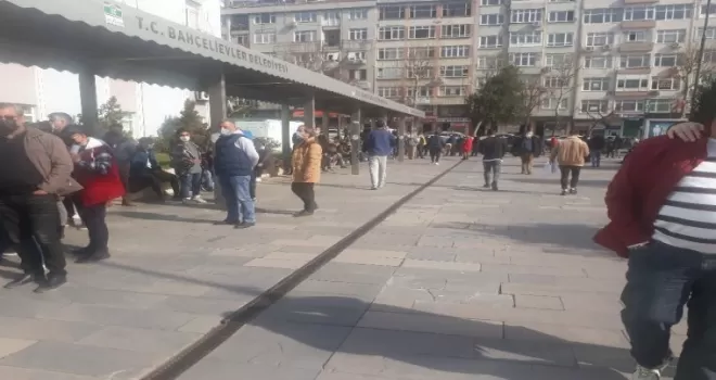 Bahçelievler’de vergi kuyruğu
