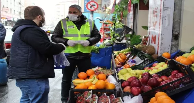 Bahçelievler’de yaşlı vatandaşlara yardım eli
