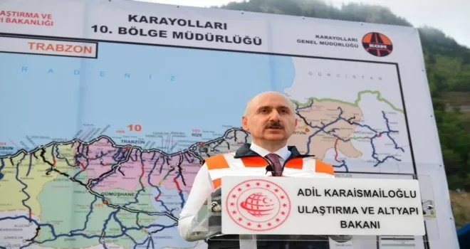 Bakan Adil Karaismailoğlu: “Zigana Tüneli inşaatının yüzde 70’i tamamlandı”
