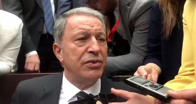 Bakan Akar: “Bizim amacımız siyasi çözümlerdir, barışçıl yöntemlerdir“
