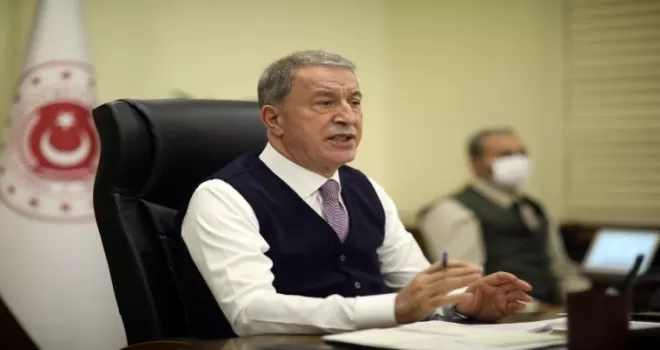 Bakan Akar’dan kuvvet ve birlik komutanlarıyla toplantı
