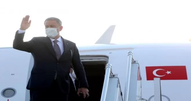 Bakan Akar ve Kuvvet Komutanları Azerbaycan’a gitti

