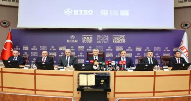 Bakan Bolat Bursa’da ekonomi mesajı verdi... İhracatta tarihi rekor kırdık