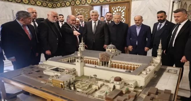 Bakan Bolat’tan Şam’da ikinci gün