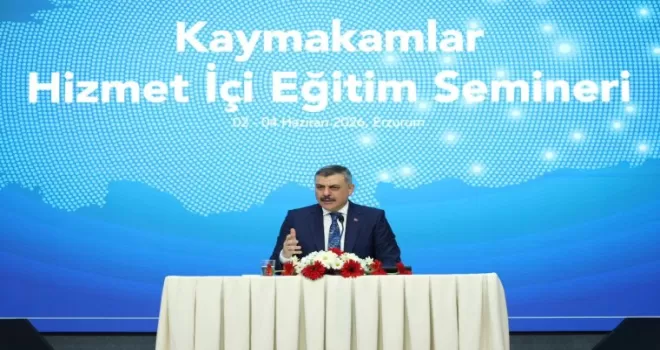 Bakan Çiftçi: Devletin gören gözü, işiten kulağısınız