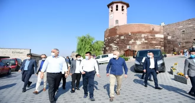 Bakan Ersoy’dan Ankara turu
