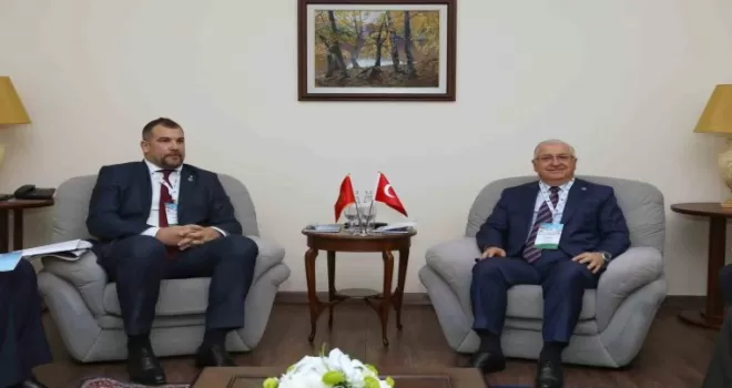 Bakan Güler, Moldovalı mevkidaşı ile görüştü
