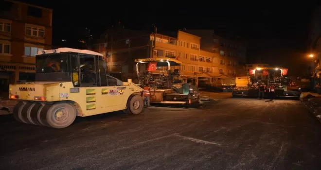 Bakan Karaismailoğlu’ndan Dereli’de gece mesaisi
