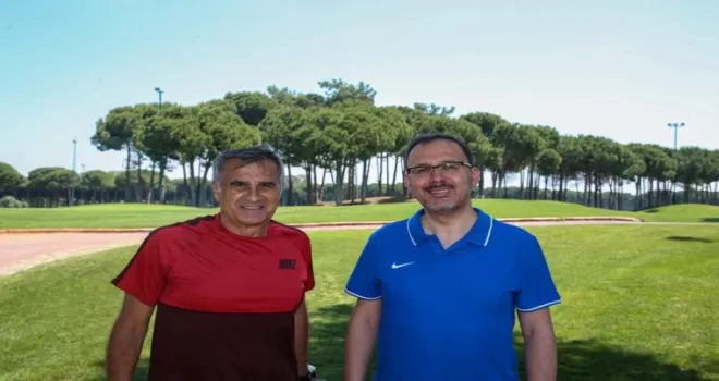 Bakan Kasapoğlu sordu, Şenol Güneş yanıtladı!
