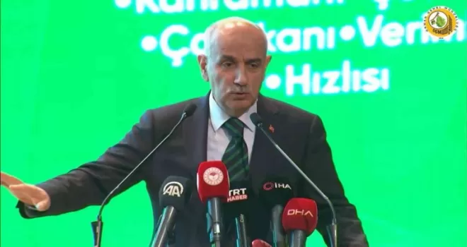 Bakan Kirişci: “Gıda konusunda bulunurluğu üreterek gerçekleştireceğiz”
