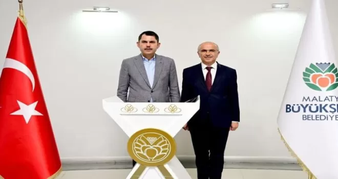 Bakan Kurum’dan Malatya’ya teşekkür