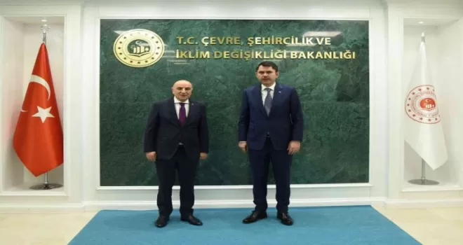 Bakan Kurum ile görüşen Altınok’tan kentsel dönüşüm müjdesi
