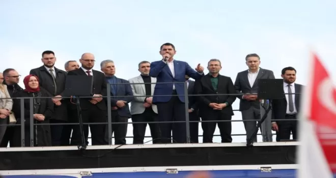Bakan Kurum, Pendik’e 6 müjdeyle geldi
