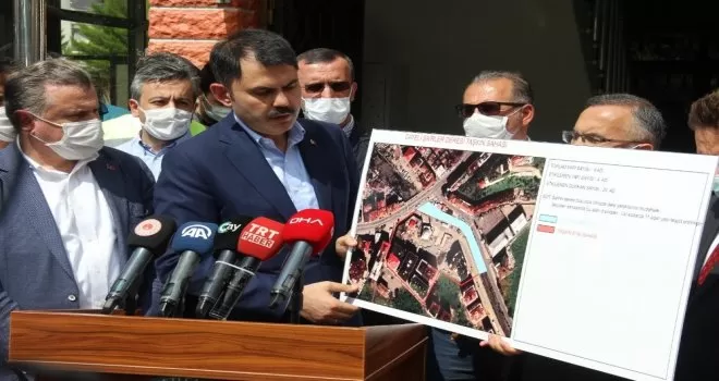 Bakan Kurum: “Rize’ye 278 kilogram yağış düştü“
