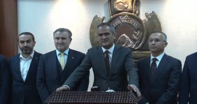 Bakan Özer: “Rize’nin eğitim bütçesini 328 milyona çıkarıyoruz"

