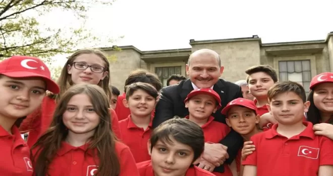 Bakan Soylu’dan 23 Nisan mesajı