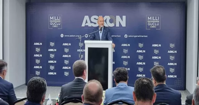 Bakan Soylu’dan “dergi kapağı“ tepkisi
