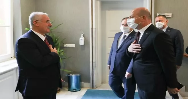Bakan Soylu’dan Yargıtay ve Danıştay başkanlarına ziyaret
