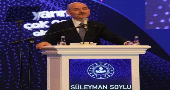 Bakan Soylu: “Geleceğe yürüyeceğinize inanmanızı istiyoruz”
