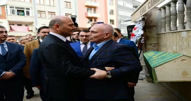 Bakan Soylu, Trabzon’da cenaze namazına katıldı

