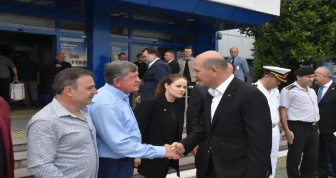 Bakan Soylu Trabzon'da! 