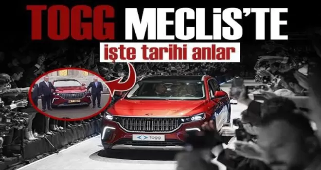 Bakan Varank Meclise TOGG İle Gitti!