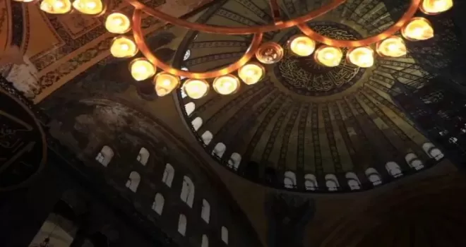 Bakan Yerlikaya’da Ayasofya-i Kebir Camii paylaşımı