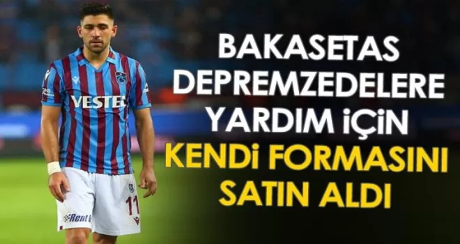 Bakasetas’tan depremzedeler için Flaş Hareket!
