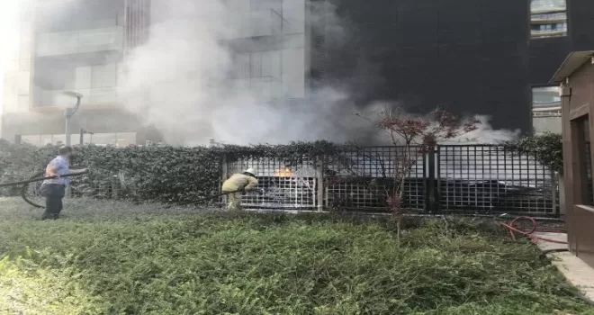 Bakırköy’de yangın paniği
