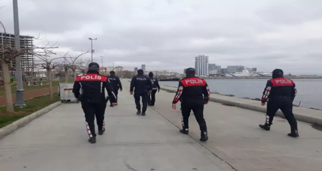 Bakırköy sahilinde ekipler denetim gerçekleştirdi
