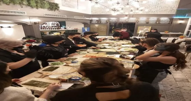 Balık şehri Trabzon’da ilk “Sushi Workshop” ilgi çekti
